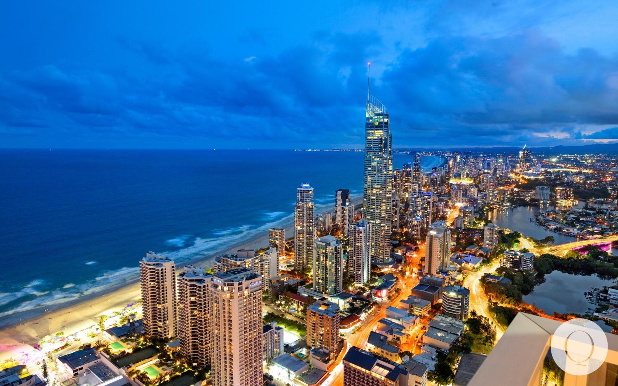 5 Bedroom Executive Sub Penthouse In The Heart Of Surfers With Full Ocean Views - Sleeps 12 - Circle On Cavill Amazing!! غولد كوست المظهر الخارجي الصورة