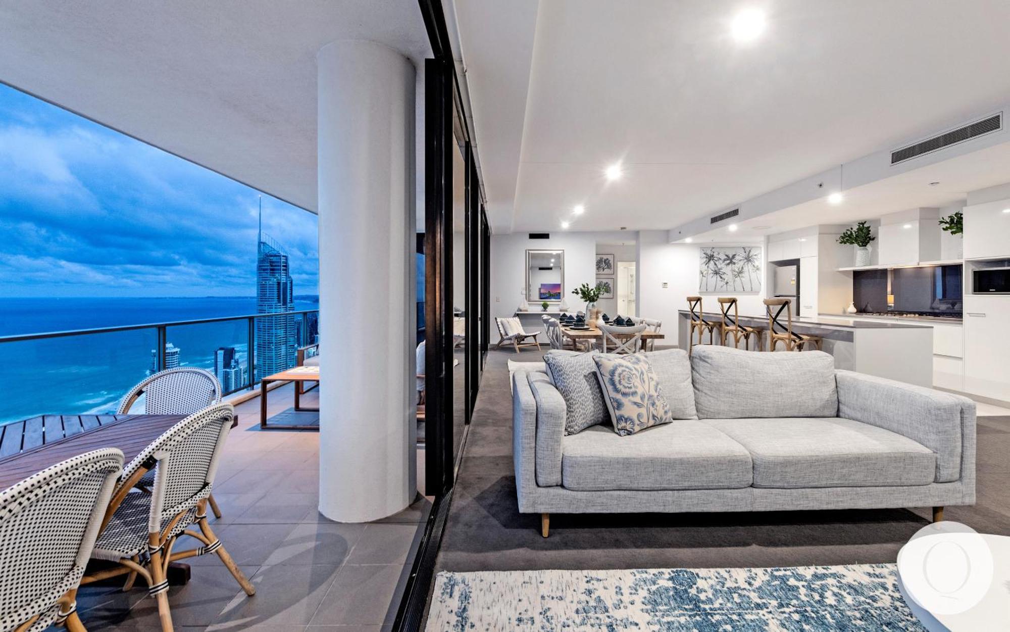 5 Bedroom Executive Sub Penthouse In The Heart Of Surfers With Full Ocean Views - Sleeps 12 - Circle On Cavill Amazing!! غولد كوست المظهر الخارجي الصورة